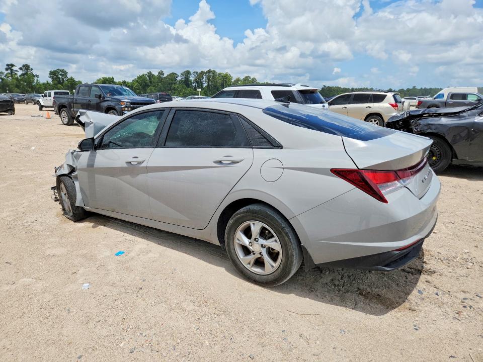 2021 Hyundai Elantra VIN KMHLM4AG8MU153725 COPART salvage auction — FRONT END, Tx - Salvage Vehicle Title, sold $1,400 on 2026-07-03 (photo 2)