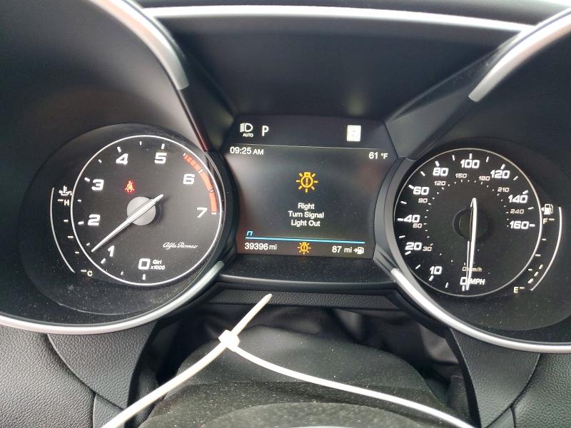 2022 Alfa romeo VIN ZARFANBN0N7659813 COPART salvage auction — FRONT END, Oh - Cert Of Title-Salvage, sold $10,700 on 2026-07-02 (photo 9)