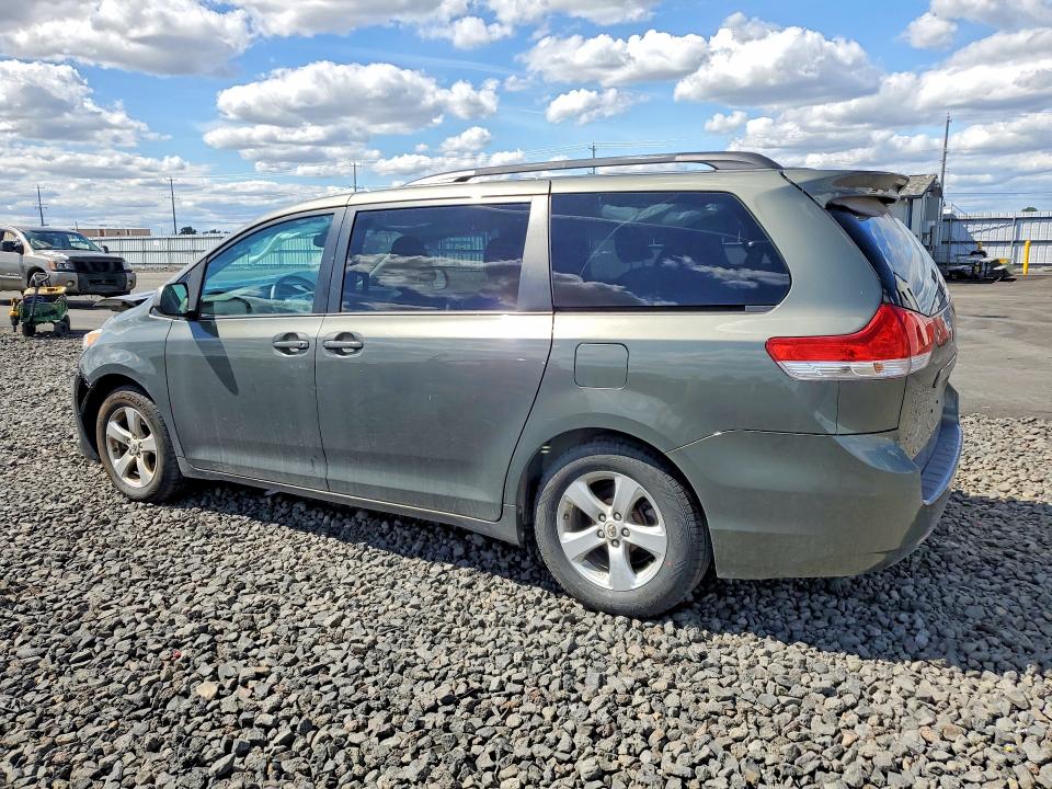 2012 Toyota VIN 5TDKK3DC0CS205599 COPART salvage auction — FRONT END, Wa - Bill Of Sale, sold $725 on 2026-07-08 (photo 2)