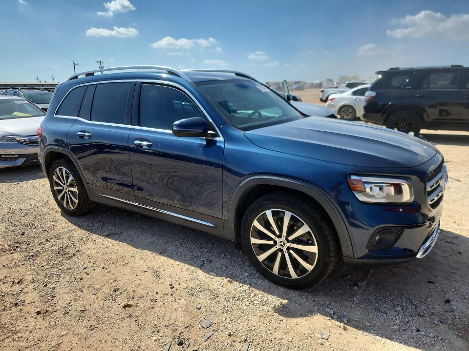 2022 Mercedes-benz Glb VIN W1N4M4GB2NW178395 COPART salvage auction — MECHANICAL, Tx - Certificate Of Title, sold $13,300 on 2026-07-27 (photo 4)