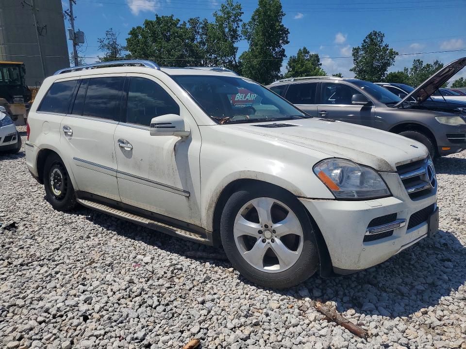 2012 Mercedes-benz Gl-klasse VIN 4JGBF7BE3CA794656 COPART salvage auction — REAR END, Mi - Dealer Only Clean Title, sold $500 on 2026-07-06 (photo 4)