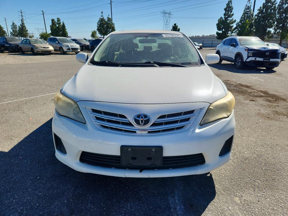2013 Toyota Corolla VIN JTDBU4EE4DJ118576 COPART salvage auction — MINOR DENT/SCRATCHES, Ca - Salvage Certificate, sold $1,400 on 2026-07-13 (photo 5)