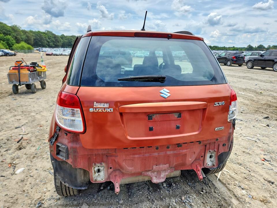 2008 Suzuki Sx4 VIN JS2YB413085100424 COPART salvage auction — ALL OVER, MD - CERT OF SALVAGE > 75% DAMAGE (P), sold $250 on 2026-07-14 (photo 6)