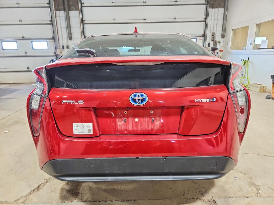 2016 Toyota Prius VIN JTDKBRFU4G3515724 COPART salvage auction — FRONT END, Mn - Cert Of Title-Salvage, sold $275 on 2026-07-21 (photo 6)
