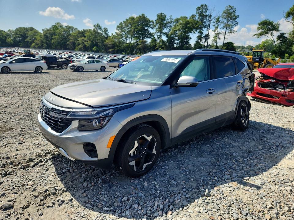 2024 Kia Seltos VIN KNDER2AA1R7497661 COPART salvage auction — REAR END, Ga - Cert Of Title-Salvage, sold $4,600 on 2026-07-30 (photo 1)