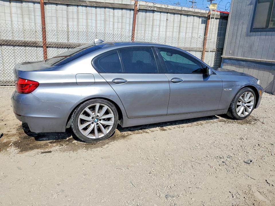 2011 BMW 5 series VIN WBAFR7C55BC804552 COPART salvage auction — REAR END, Ca - Salvage Certificate, sold $1,050 on 2026-07-23 (photo 3)