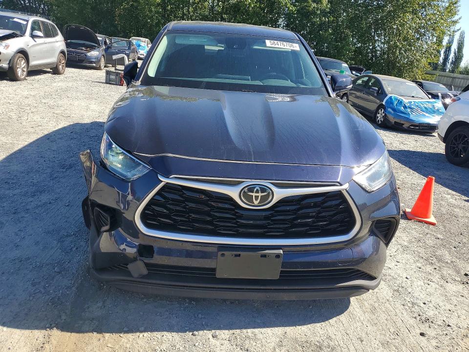 2021 Toyota VIN 5TDCZRBH2MS559210 COPART salvage auction — FRONT END, WA - BILL OF SALE, sold $60 on 2026-07-27 (photo 5)