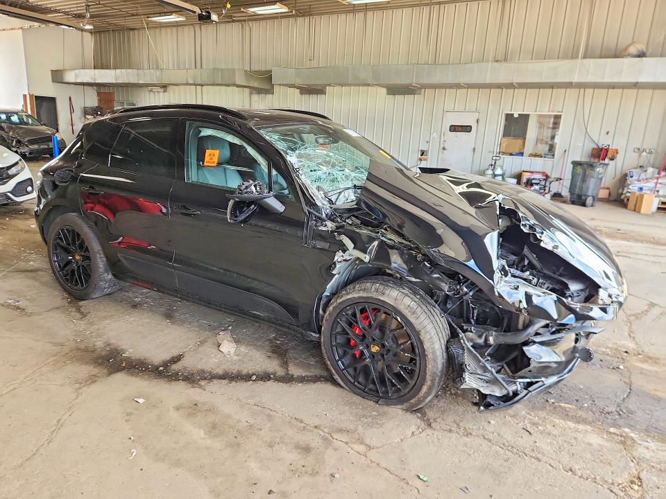 2021 Porsche Macan VIN WP1AG2A54MLB54025 COPART salvage auction — FRONT END, Wi - Cert Of Title-Salvage Vehicle, sold $9,400 on 2026-08-10 (photo 4)