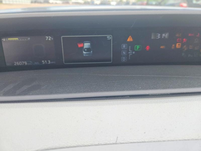 2018 Toyota Prius VIN JTDKBRFU3J3069881 COPART salvage auction — FRONT END, Wi - Junked Vehicle Bill Of Sale, sold $2,300 on 2026-07-07 (photo 9)