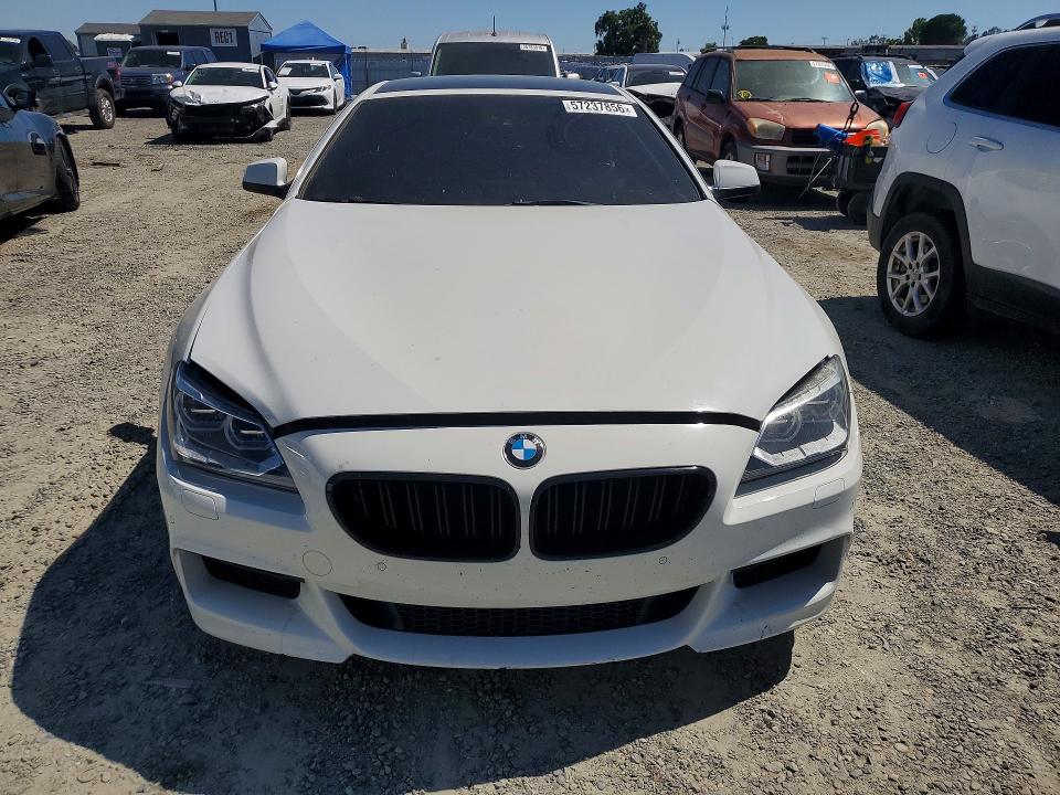 2012 BMW 6er VIN WBALX3C55CC528389 COPART salvage auction — MECHANICAL, Ca - Salvage Certificate, sold $1,800 on 2026-07-23 (photo 5)