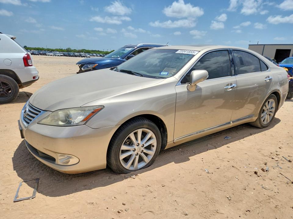 2010 Lexus Es 350 VIN JTHBK1EG2A2342813 COPART salvage auction — MECHANICAL, Tx - Certificate Of Title (P), sold $2,500 on 2026-07-30 (photo 1)