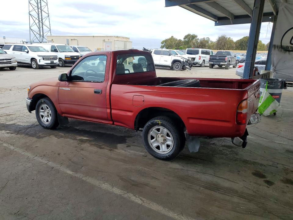 2001 Toyota Tacoma VIN 5TENL42NX1Z852869 COPART salvage auction — REAR END, Ca - Salvage Certificate, sold $3,800 on 2026-07-07 (photo 2)