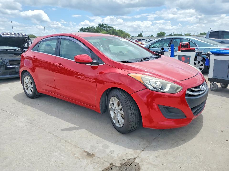 2013 Hyundai Elantra VIN KMHD35LE0DU111476 COPART salvage auction — WATER/FLOOD, TX - SALVAGE TITLE-FLOOD DAMAGE, sold $350 on 2026-07-02 (photo 4)