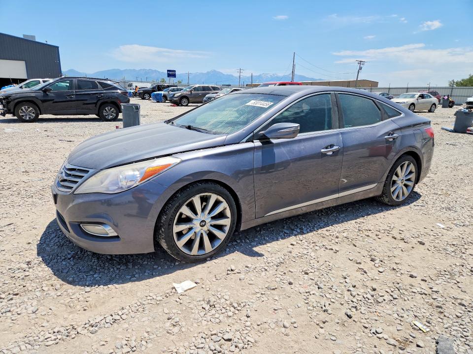 2013 Hyundai Azera VIN KMHFH4JG7DA321647 COPART salvage auction — MECHANICAL, Ut - Certificate Of Title, sold $725 on 2026-07-02 (photo 1)