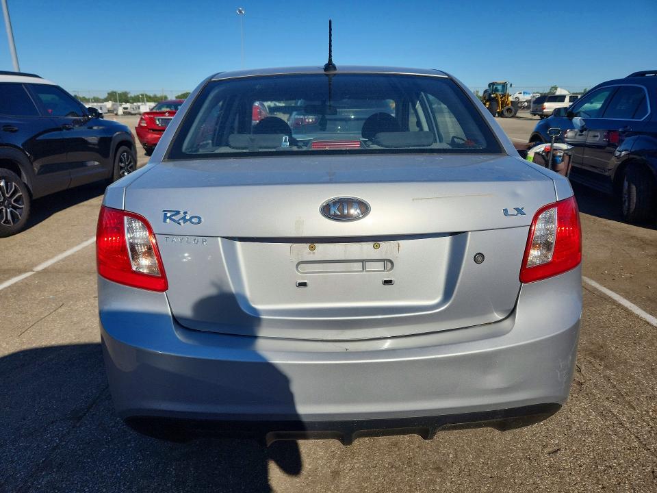 2011 Kia Rio VIN KNADH4A39B6921267 COPART salvage auction — FRONT END, Oh - Cert Of Title-Salvage, sold $225 on 2026-07-15 (photo 6)