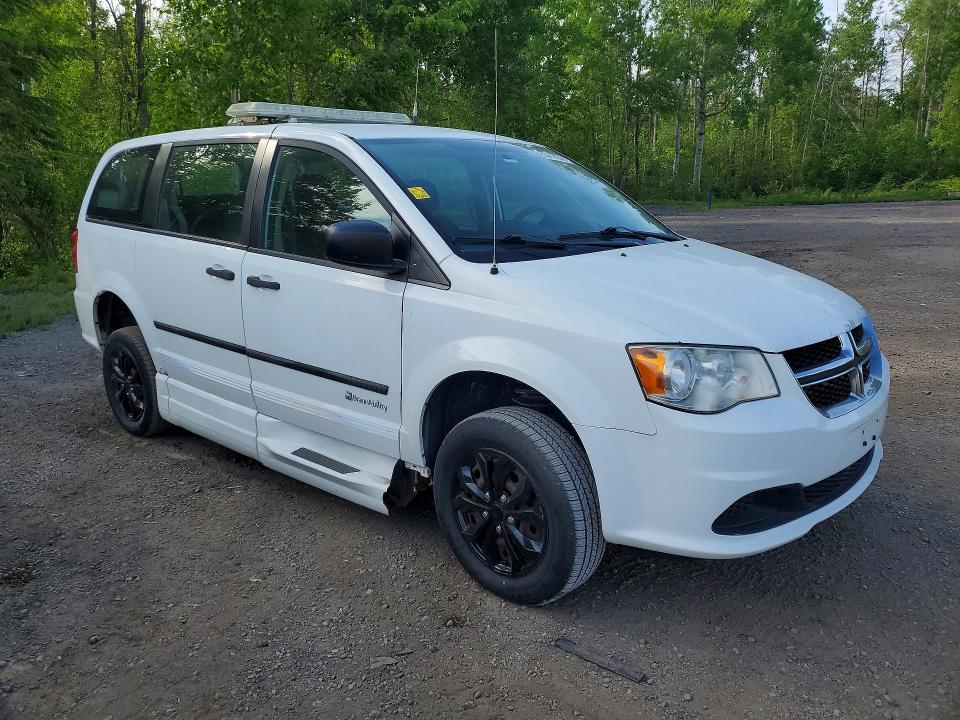 2014 Dodge Caravan VIN 2C4RDGBG2ER314843 COPART salvage auction — MINOR DENT/SCRATCHES, On - Permit No Brand - Unfit, sold $1,000 on 2026-07-03 (photo 4)