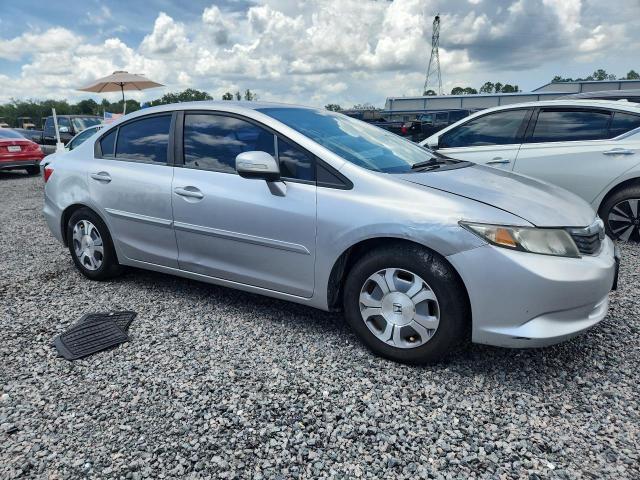 2012 Honda Civic VIN JHMFB4F21CS008751 COPART salvage auction — SIDE, Fl - Cert Of Title Slvg Rebuildable, sold $875 on 2026-07-14 (photo 4)