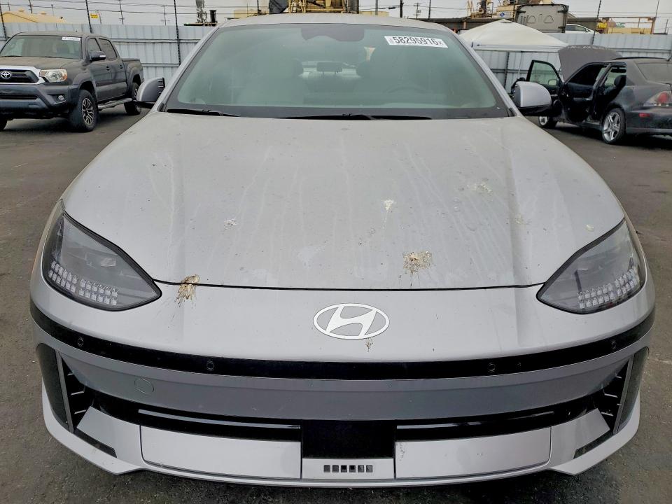 2025 Hyundai Ioniq 6 VIN KMHM34AA2SA085942 COPART salvage auction — REAR END, Ca - Salvage Certificate, sold $8,200 on 2026-08-19 (photo 5)