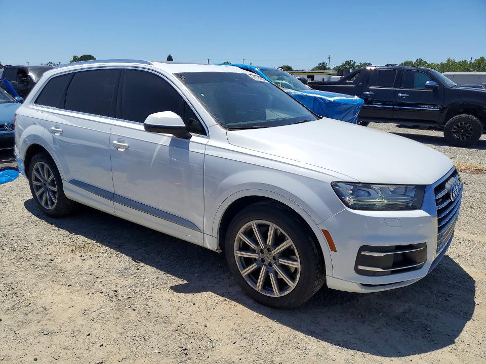 2018 Audi Q7 VIN WA1LAAF70JD016384 COPART salvage auction — UNDERCARRIAGE, CA - SALVAGE CERTIFICATE, sold $6,300 on 2026-07-14 (photo 4)