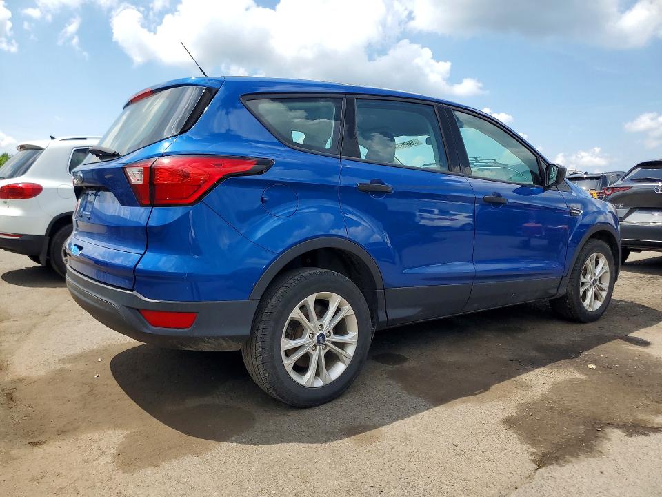 2019 Ford Escape VIN 1FMCU0F78KUB49494 COPART salvage auction — FRONT END, Pa - Cert Of Title (P), sold $2,050 on 2026-07-09 (photo 3)