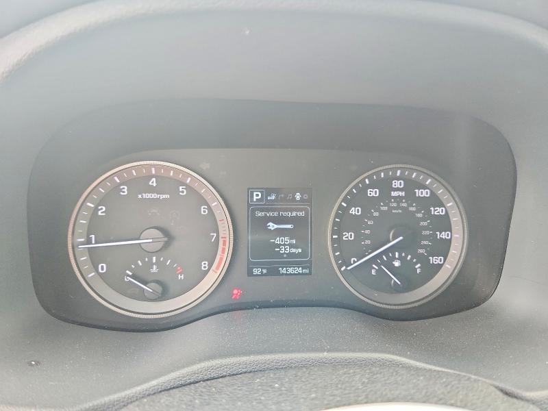 2017 Hyundai Tucson VIN KM8J33A45HU368298 COPART salvage auction — REAR END, Oh - Cert Of Title-Salvage, sold $1,700 on 2026-07-15 (photo 9)
