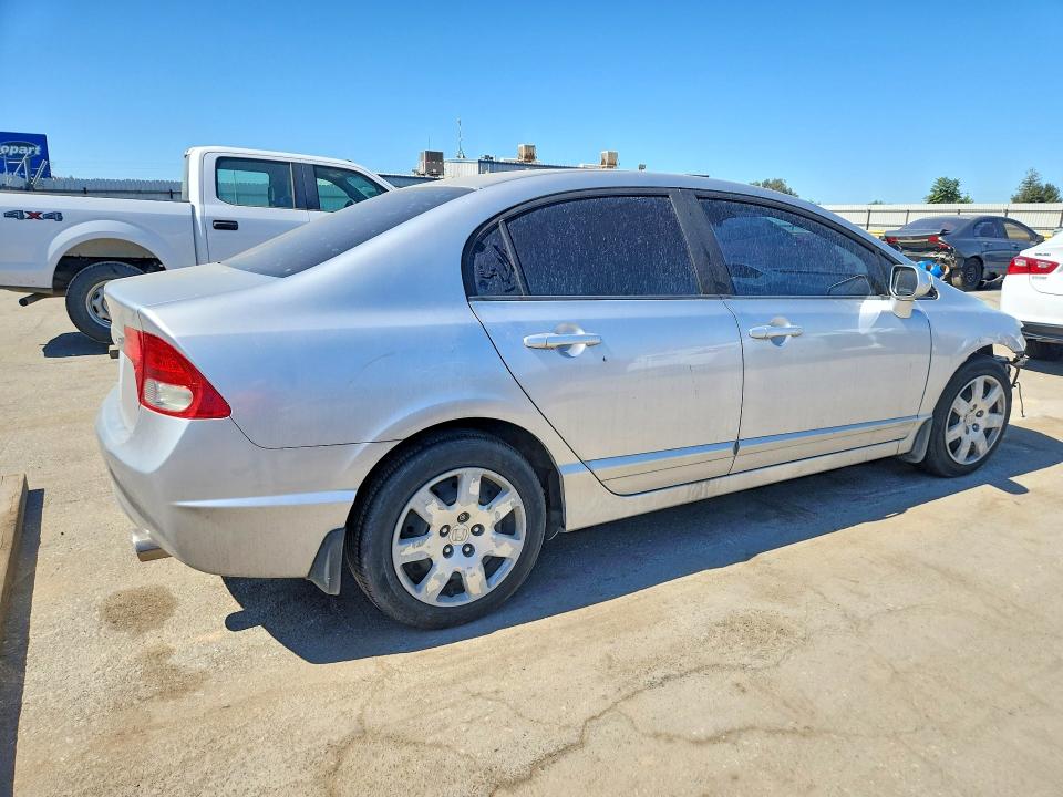 2010 Honda Civic VIN 19XFA1F5XAE078875 COPART salvage auction — FRONT END, Ca - Salvage Certificate, sold $425 on 2026-07-10 (photo 3)