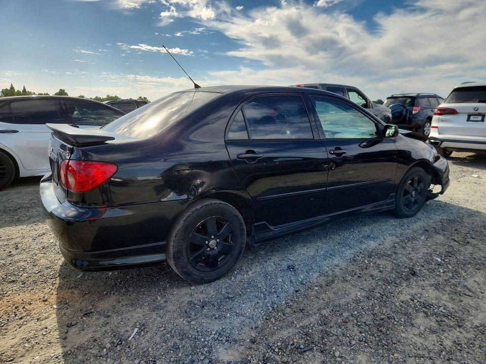 2008 Toyota Corolla VIN 1NXBR32E58Z939203 COPART salvage auction — FRONT END, Ca - Salvage Certificate, sold $625 on 2026-07-02 (photo 3)