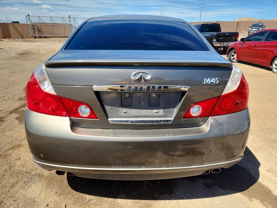 2007 Infiniti M VIN JNKBY01EX7M400550 COPART salvage auction — FRONT END, Nm - Cert Of Title-Salvage, sold $750 on 2026-07-16 (photo 6)