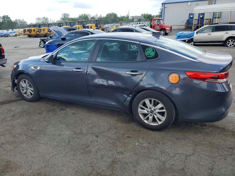 2018 Kia Optima VIN KNAGT4L36J5211711 COPART salvage auction — FRONT END, Pa - Certificate Of Salvage, sold $800 on 2026-07-07 (photo 2)