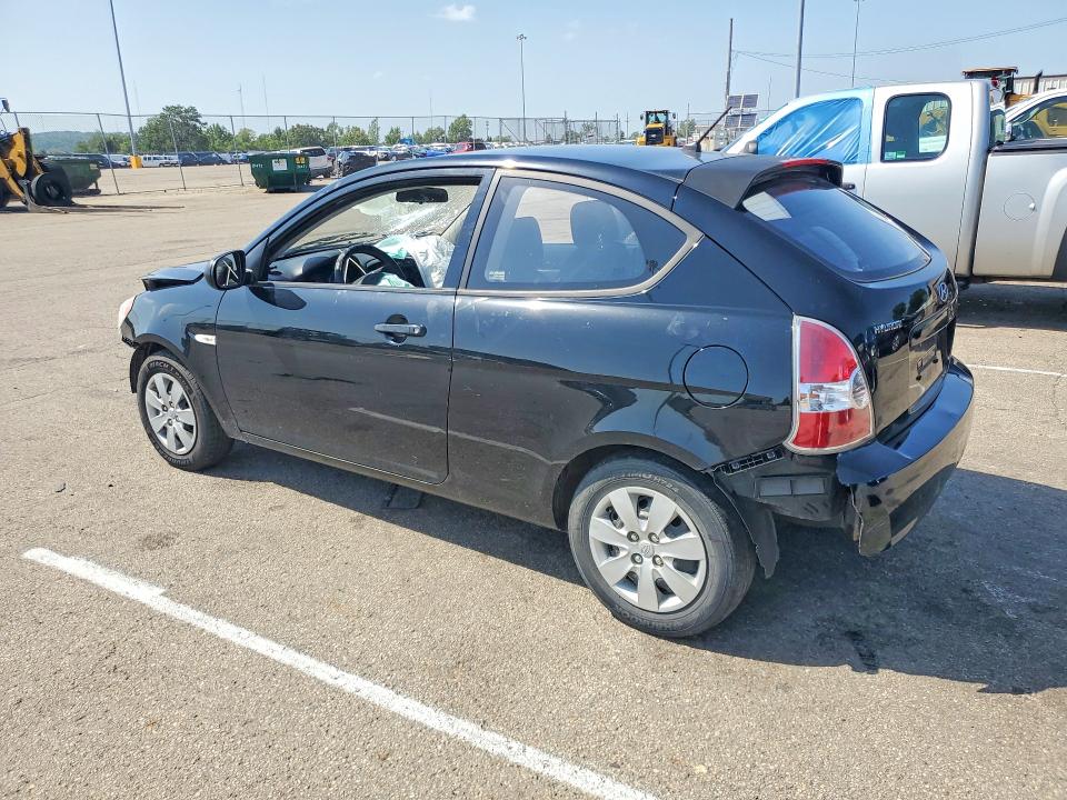 2010 Hyundai Accent VIN KMHCM3ACXAU164888 COPART salvage auction — FRONT END, OH - CERT OF TITLE-SALVAGE, sold $275 on 2026-07-15 (photo 2)