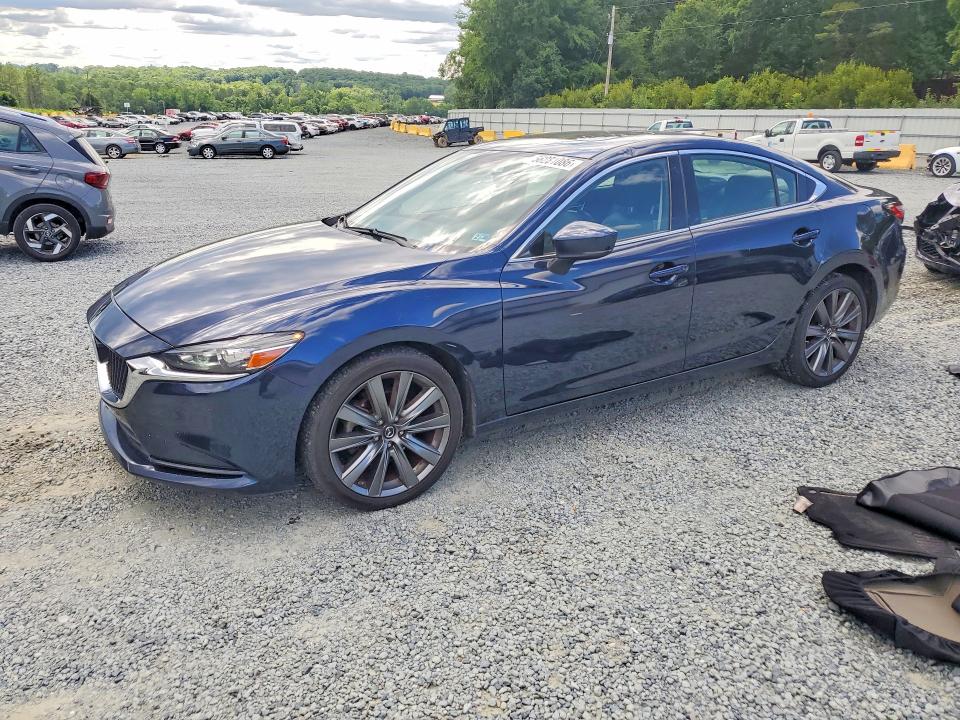2018 Mazda 6 VIN JM1GL1VMXJ1308764 COPART salvage auction — REAR END, Nc - Salvage Certificate Of Title, sold $1,150 on 2026-07-30 (photo 1)