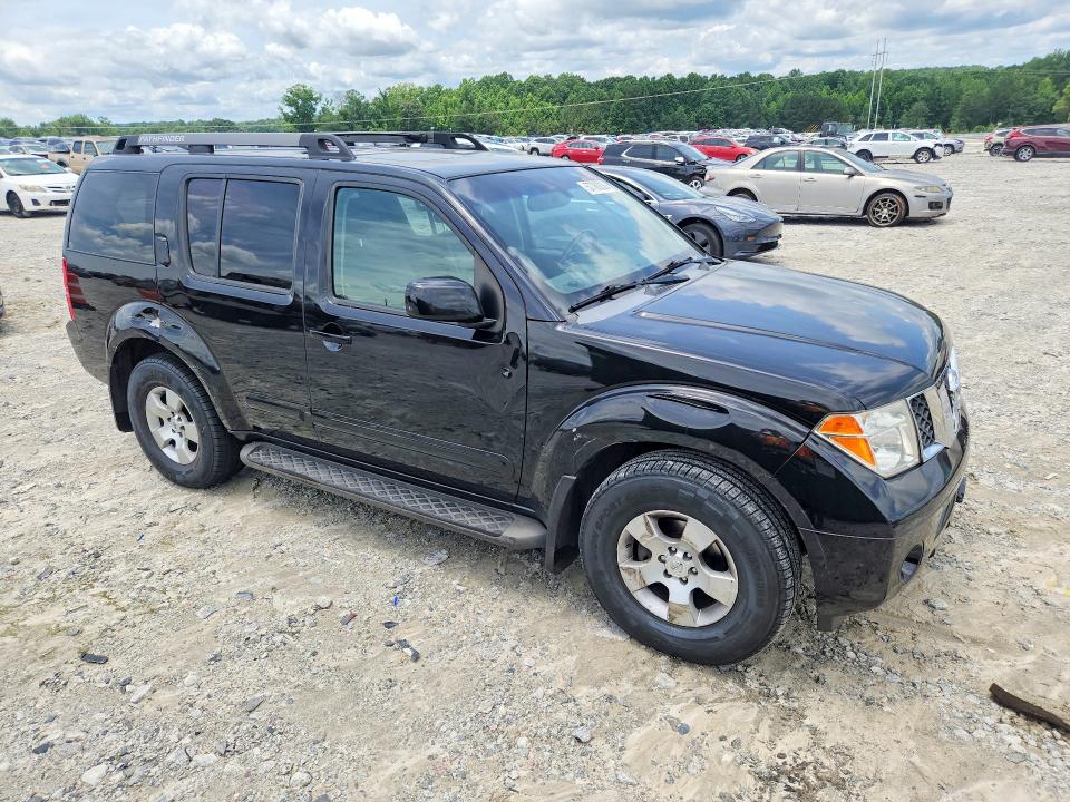 2006 Nissan Pathfinder VIN 5N1AR18U26C641788 COPART salvage auction — SIDE, Ga - Cert Of Title-Salvage, sold $1,050 on 2026-07-06 (photo 4)