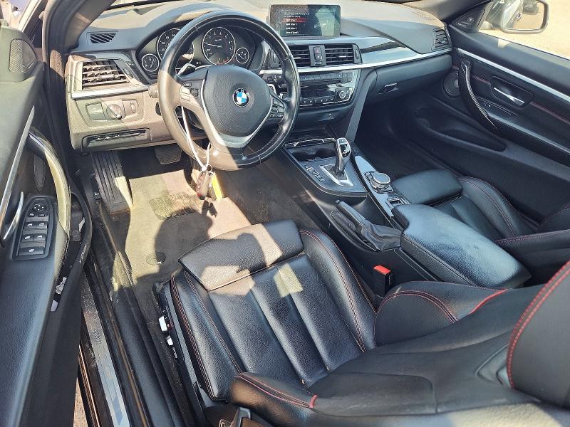 2017 BMW 4er VIN WBA4U1C54H5A15800 COPART salvage auction — FRONT END, Pa - Certificate Of Salvage, sold $11,800 on 2026-07-14 (photo 8)