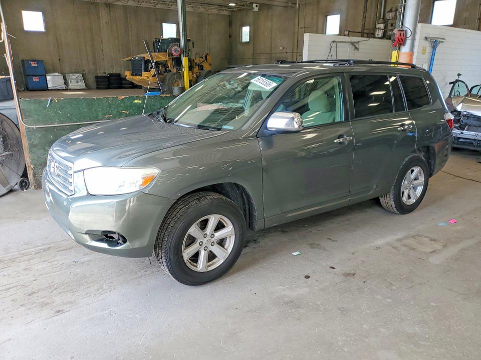 2010 Toyota Highlander VIN 5TDZA3EH3AS007155 COPART salvage auction — SIDE, Mn - Cert Of Title-Prior Salvage, sold $2,950 on 2026-07-09 (photo 1)