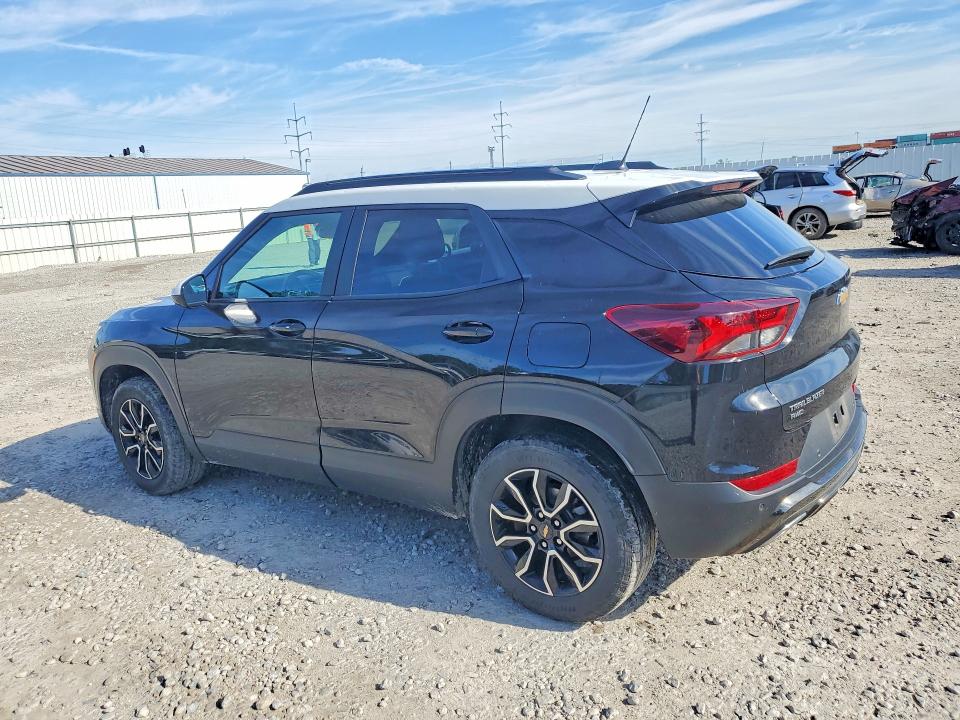2023 Chevrolet Trailblazer VIN KL79MSSL4PB034744 COPART salvage auction — HAIL, Oh - Cert Of Title-Salvage, sold $2,600 on 2026-07-28 (photo 2)
