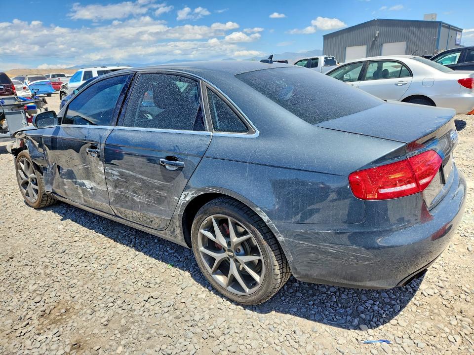 2011 Audi A4 VIN WAUFFAFL0BN039741 COPART salvage auction — FRONT END, Ut - Salvage Certificate, sold $700 on 2026-07-28 (photo 2)