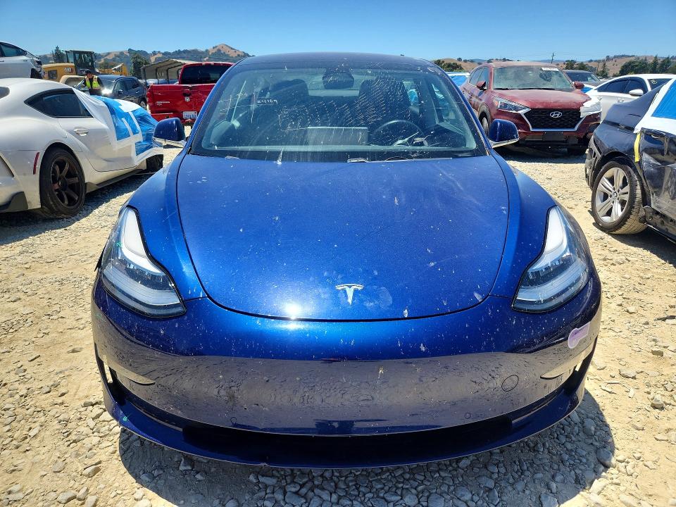 2018 Tesla VIN 5YJ3E1EB9JF146608 COPART salvage auction — FRONT END, Ca - Salvage Certificate, sold $8,500 on 2026-07-14 (photo 5)