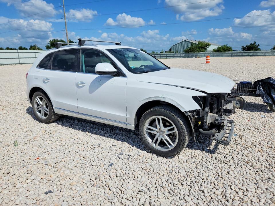 2016 Audi Q5 VIN WA1L2AFP6GA083496 COPART salvage auction — FRONT END, Tx - Salvage Vehicle Title, sold $1,500 on 2026-08-20 (photo 4)