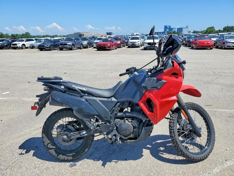 2024 Kawasaki Klr 650 VIN ML5KLEK18RDA33964 COPART salvage auction — SIDE, Ia - Cert Of Title-Salvage Title, sold $1,300 on 2026-07-30 (photo 1)
