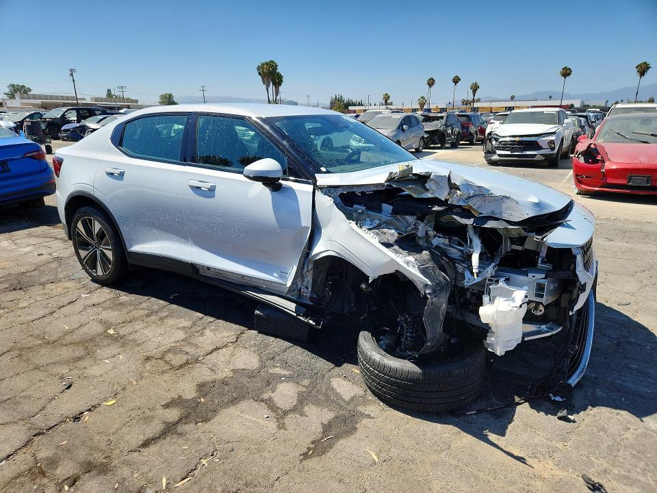 2023 Polestar 2 VIN YSMED3KA2PL140131 COPART salvage auction — FRONT END, Ca - Salvage Certificate, sold $3,600 on 2026-07-31 (photo 4)