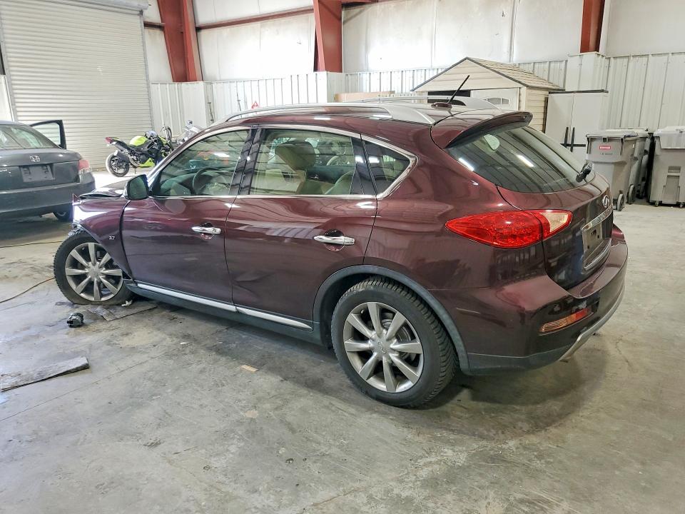 2017 Infiniti VIN JN1BJ0RR8HM402685 COPART salvage auction — FRONT END, Ny - Mv-907A Salvage Certificate, sold $725 on 2026-07-20 (photo 2)