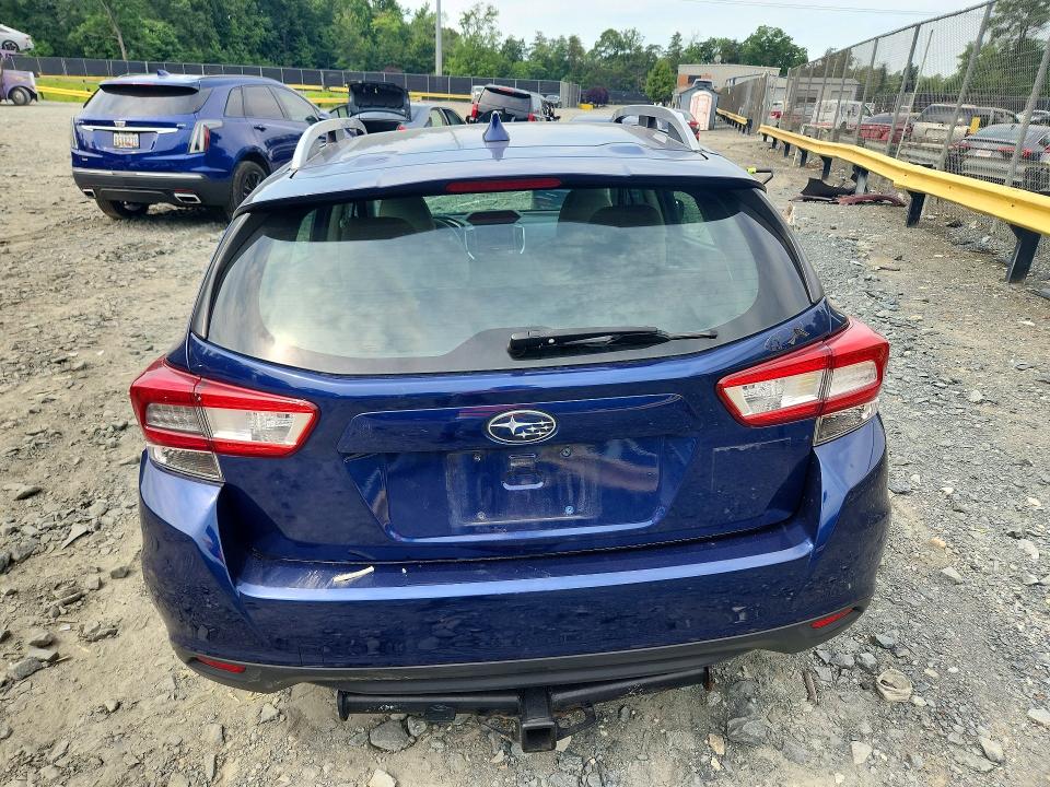 2018 Subaru Impreza VIN 4S3GTAD69J3718625 COPART salvage auction — FRONT END, Md - Cert Of Salvage > 75% Damage, sold $800 on 2026-07-02 (photo 6)