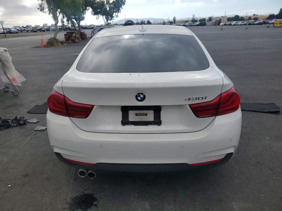 2018 BMW VIN WBA4J1C56JBG79158 COPART salvage auction — FRONT END, Ca - Salvage Certificate, sold $6,700 on 2026-08-17 (photo 6)