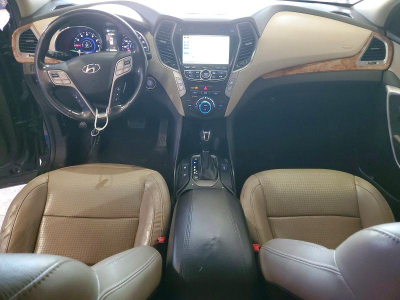 2015 Hyundai Santa fe VIN 5XYZU3LB7FG255886 COPART salvage auction — NORMAL WEAR, Ky - Certificate Of Title, sold $2,300 on 2026-07-20 (photo 8)