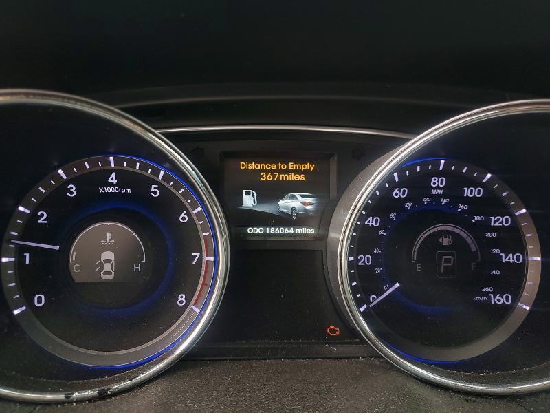 2014 Hyundai Sonata VIN 5NPEC4AC7EH892190 COPART salvage auction — FRONT END, Salvage Title, sold $225 on 2026-07-21 (photo 9)