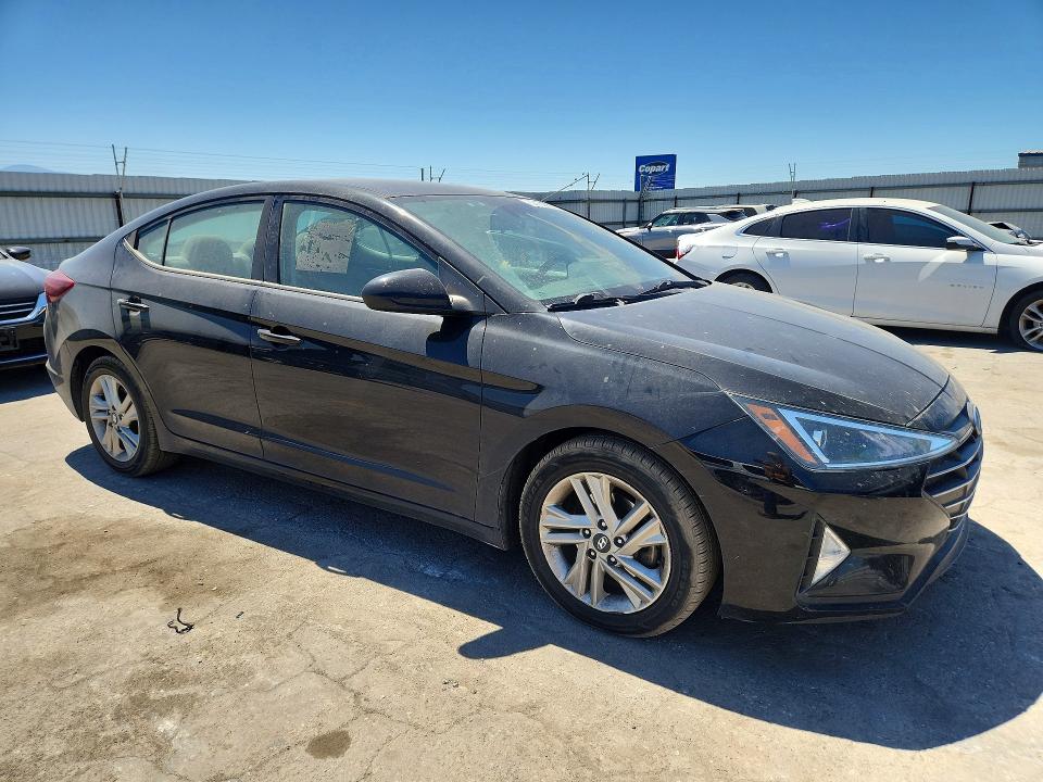 2020 Hyundai Elantra VIN 5NPD84LF6LH527937 COPART salvage auction — FRONT END, Ca - Salvage Certificate, sold $275 on 2026-07-24 (photo 4)