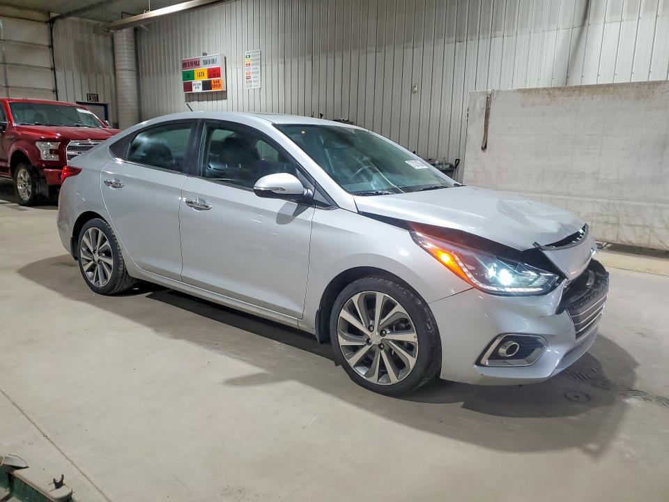 2022 Hyundai Accent VIN 3KPC34A64NE172321 COPART salvage auction — FRONT END, PA - CERTIFICATE OF SALVAGE, sold $4,500 on 2026-07-02 (photo 4)