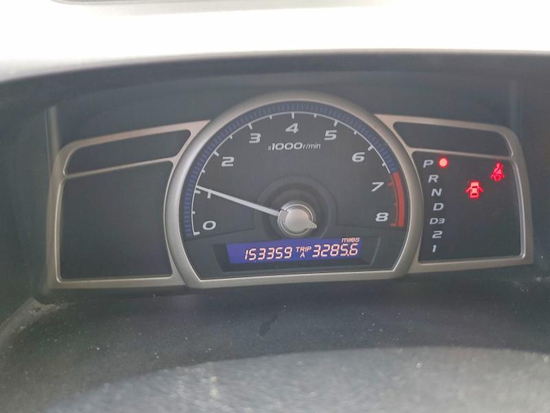 2011 Honda Civic VIN 2HGFA1F3XBH510225 COPART salvage auction — FRONT END, Tx - Salvage Vehicle Title, sold $1,150 on 2026-07-02 (photo 9)