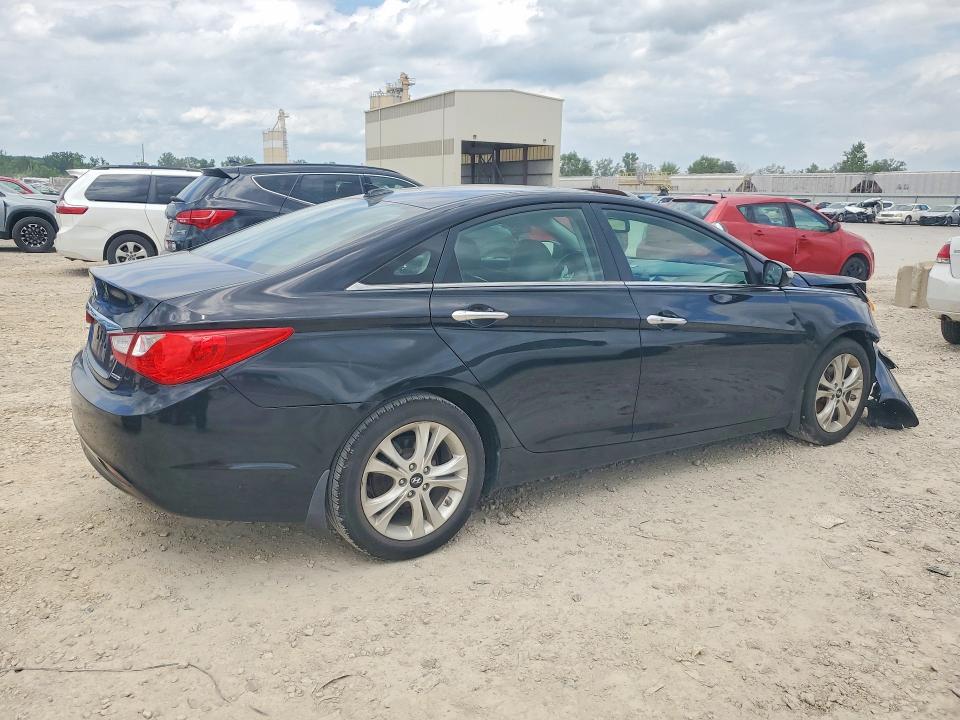 2013 Hyundai Sonata VIN 5NPEC4AC4DH637981 COPART salvage auction — FRONT END, Ks - Cert Of Title-Salvage, sold $550 on 2026-07-09 (photo 3)