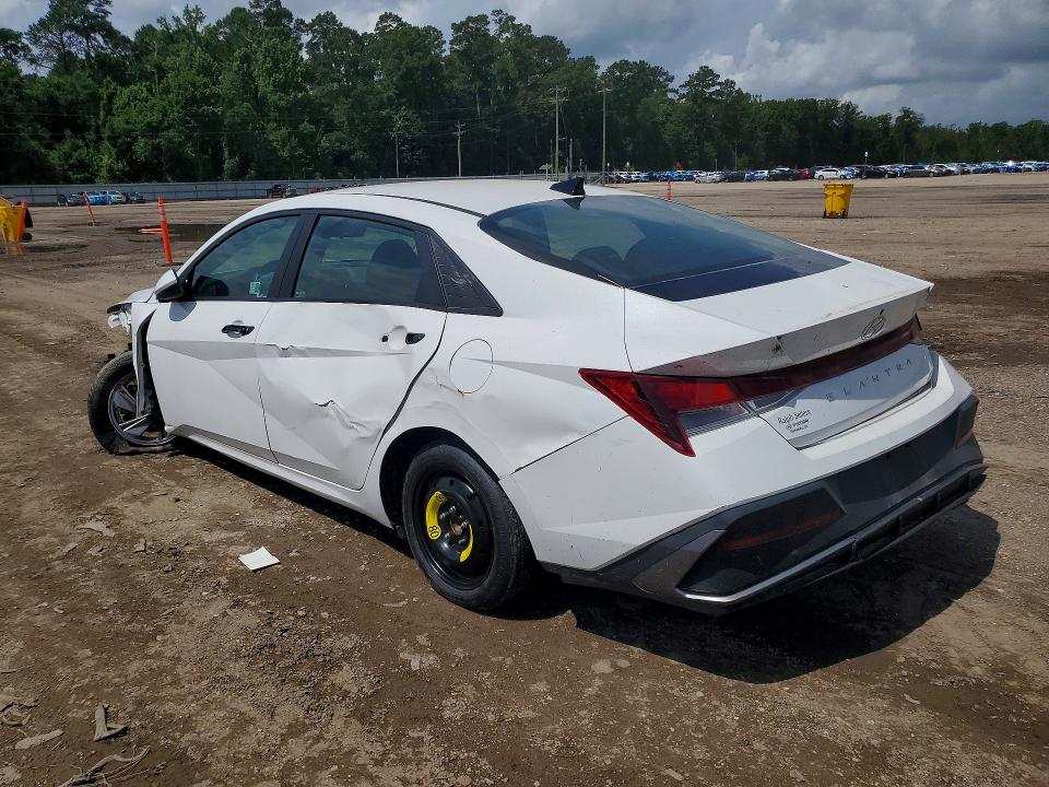 2024 Hyundai Elantra VIN KMHLL4DG7RU723476 COPART salvage auction — FRONT END, La - Cert Of Title-Salvage, sold $2,750 on 2026-07-02 (photo 2)